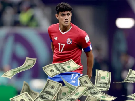 El dinero que deberán pagar Saprissa y Alajuelense por Yeltsin Tejeda