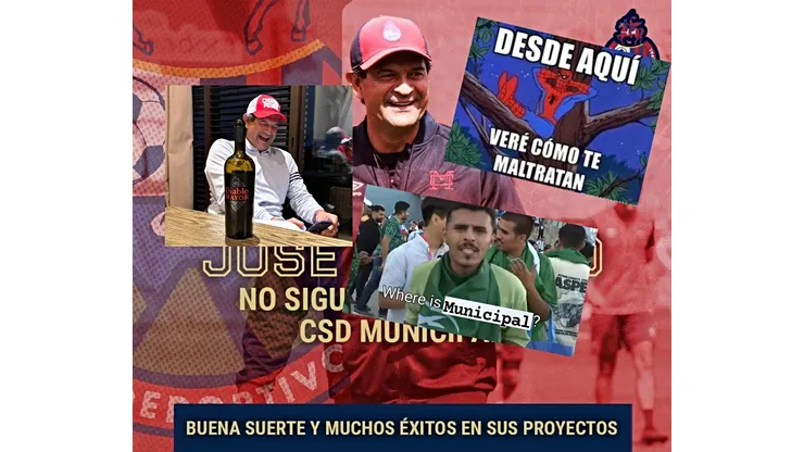 Los memes castigaron a José Cardozo tras no continuar en Municipal