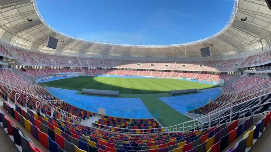 El estadio tiene una capacidad para 30 mil personas.