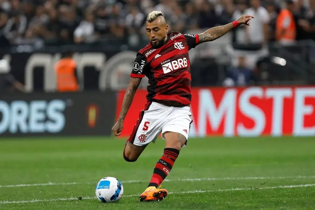 Arturo Vidal con el Flamengo