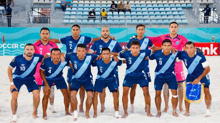 Guatemala vuelve a perder en el segundo juego del premundial de fútbol playa