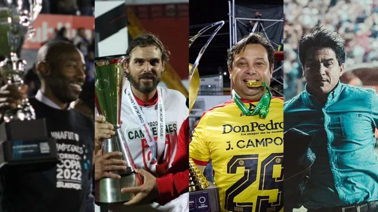 Los títulos que han ganado los técnicos clasificados a semifinales en Costa Rica