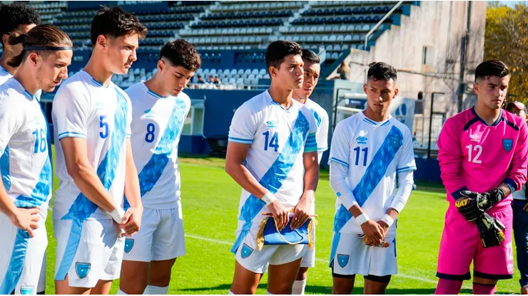 Las mejores imágenes del empate de Guatemala Sub-20 contra Gimnasia y Esgrima La Plata [FOTOS]