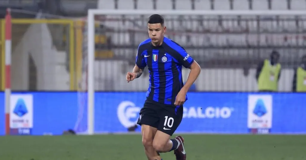 Carboni se formó en las divisiones menores del Inter.