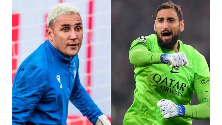 Keylor Navas y Gianluigi Donnarumma