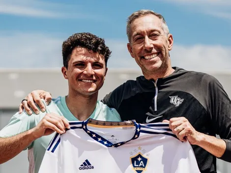 El DT de LA Galaxy habló sobre la situación de Gino Vivi