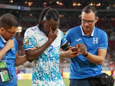 Alberth Elis se podría perder lo que resta de la Copa Oro