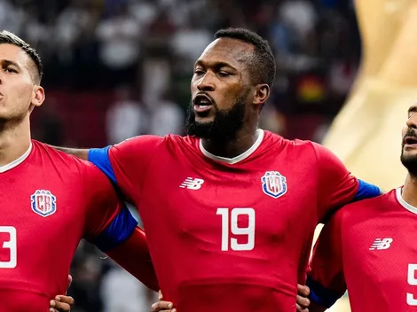 La dura frase de Kendall Waston al terminar el partido de Costa Rica
