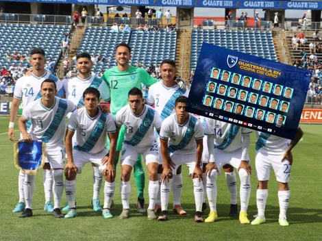 La convocatoria oficial de Guatemala para la Copa Oro 2023