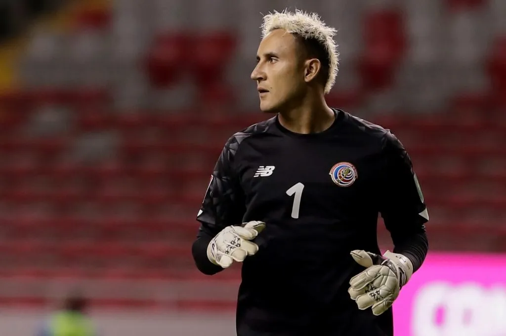 Keylor Navas con la Selección de Costa Rica