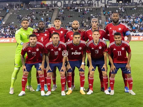 Confirmado el once inicial de Costa Rica ante Ecuador