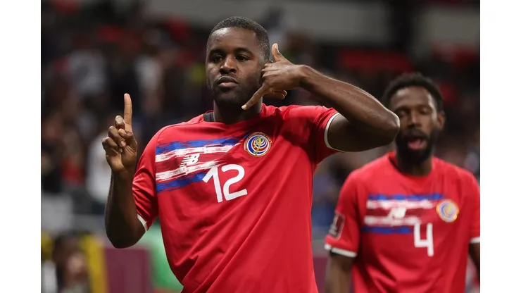 Joel Campbell con la Selección de Costa Rica