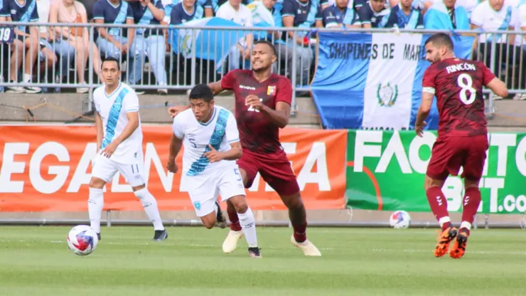 Partido amistoso: Guatemala fue derrotada por Venezuela (Fedefut)