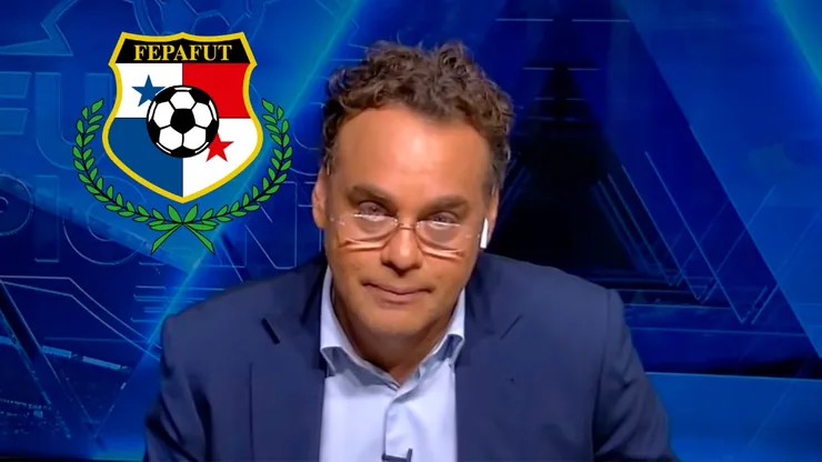 David Faitelson resignado tras la goleada de Panamá ante México