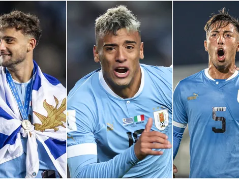 Los 7 campeones del mundo con Urugay Sub-20 que jugarían ante Nicaragua