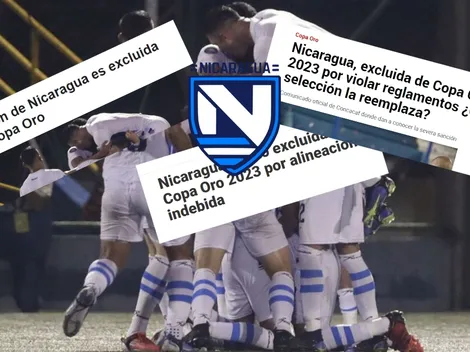 La reacción de la prensa internacional tras la expulsión de Nicaragua de la Copa Oro 2023