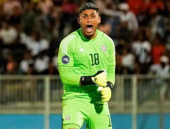 Kevin Chamorro con la Selección de Costa Rica