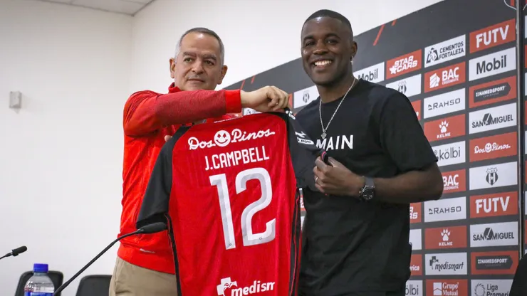 Joel Campbell en su presentación: “Mi expectativa es quedar campeón” (Alajuelense)