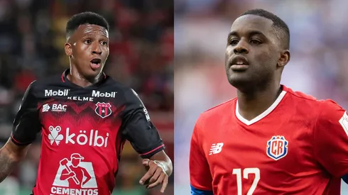 Alajuelense: Josimar Alcócer le da emotiva bienvenida a Joel Campbell.