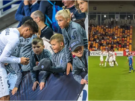 Anthony Contreras volvió a anotar con el Riga FC (VIDEO)