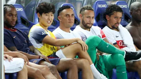 Keylor Navas nuevamente se quedó sin jugar con el PSG (Getty Images)