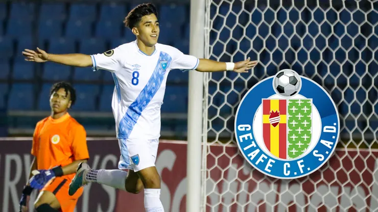 Futbolista de Guatemala realizará la pretemporada con el Getafe.