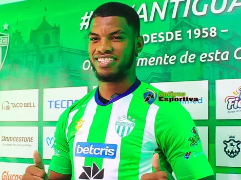Antigua GFC presentó al panameño Newton Williams