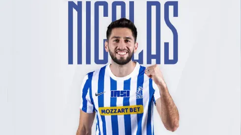 Nicolás Samayoa es presentado por su club en Rumanía