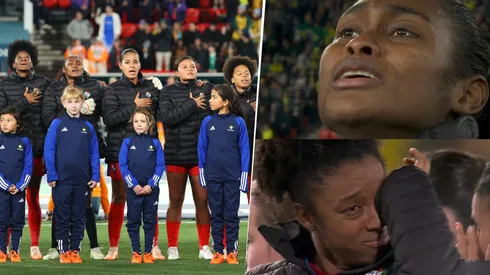 Panameñas tuvieron un momento emotivo durante el himno en el Mundial