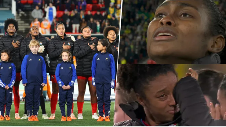 Panameñas tuvieron un momento emotivo durante el himno en el Mundial