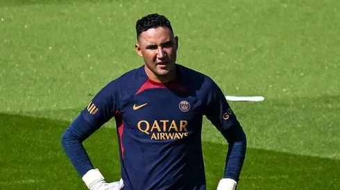 Keylor Navas fue suplente en el primer amistoso del PSG.