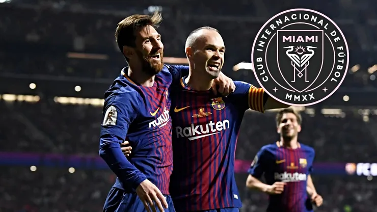 Inter Miami de Lionel Messi ficharía a Andrés Iniesta