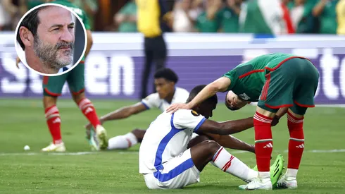 Christiansen y su gesto con los jugadores panameños