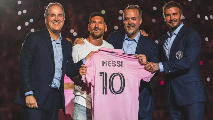 Lionel Messi es presentado en el Inter Miami en un estadio repleto (Inter Miami)