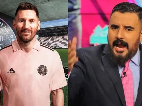 Álvaro Morales cruzó a Lionel Messi por los malos resultados del Inter Miami
