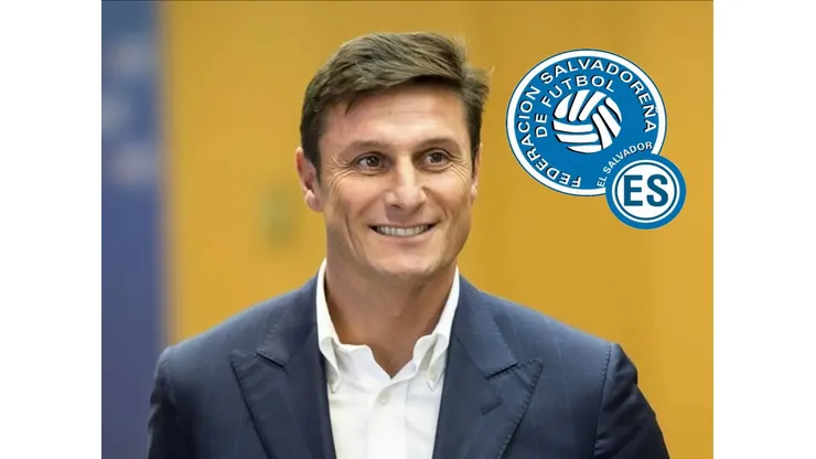 El mensaje de Javier Zanetti al fútbol de El Salvador