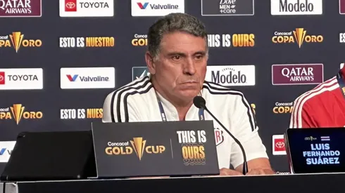 Luis Fernando Suárez pide tranquilidad antes de enfrentar a México