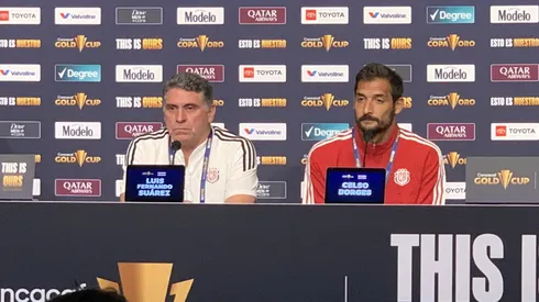 Luis Fernando Suárez recibió una rara pregunta.