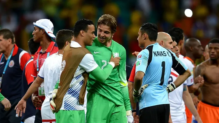 Tim Krul, verdugo en Brasil 2014, destrozó a la Selección de Costa Rica