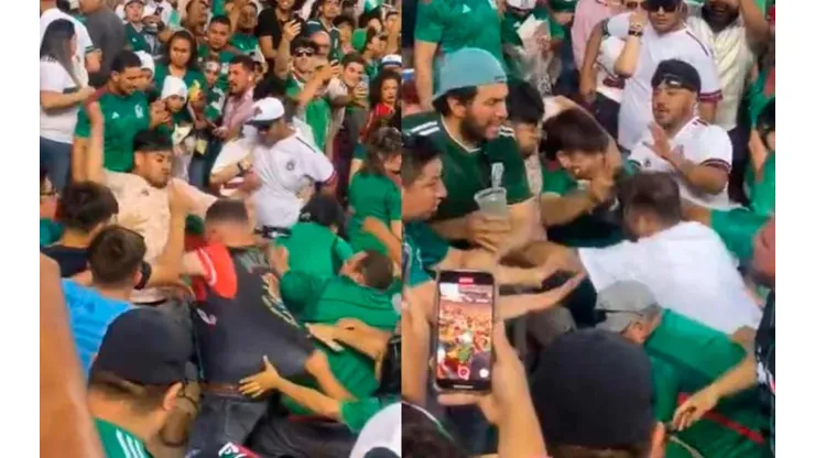 Aficionado mexicano fue apuñalado en en la Copa Oro 2023 [VIDEO]