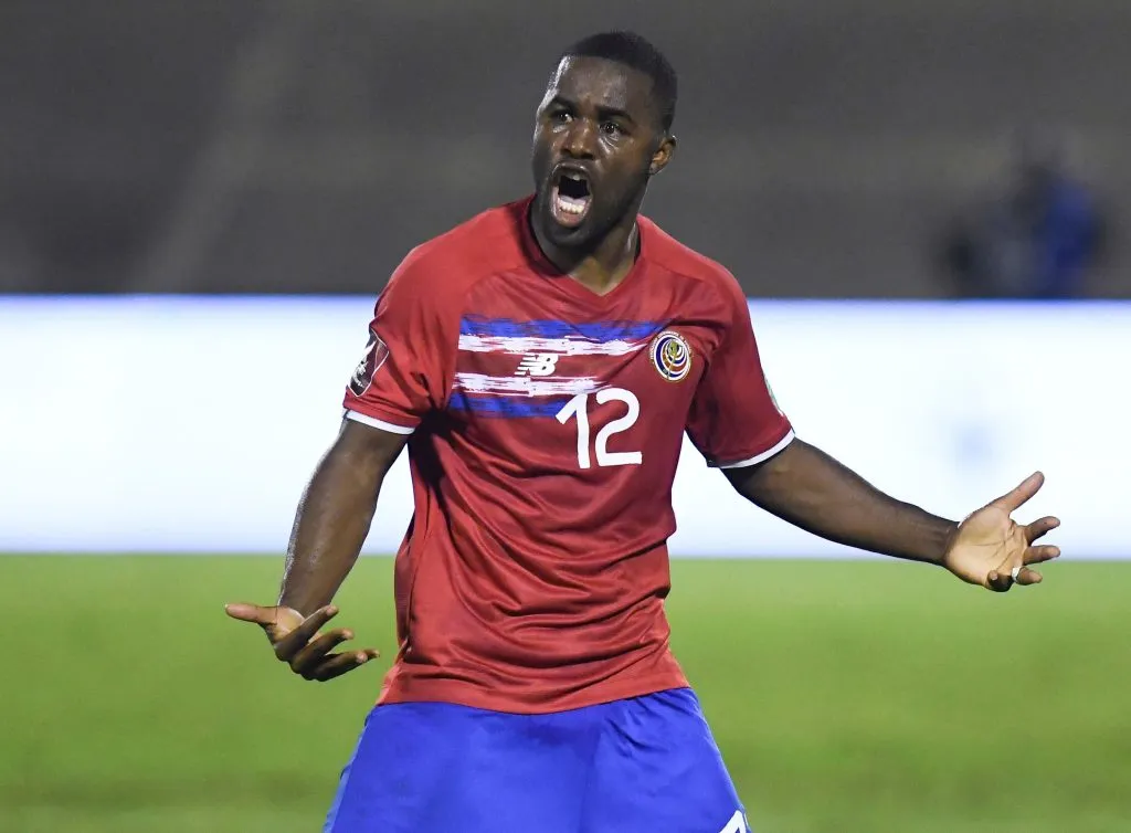 Joel Campbell con la Selección de Costa Rica