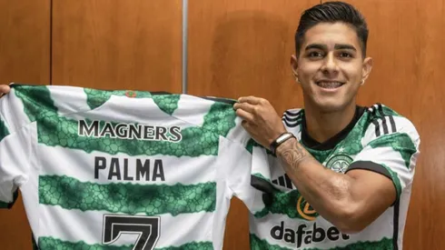 Luis Palma es presentado como nuevo jugador de Celtic