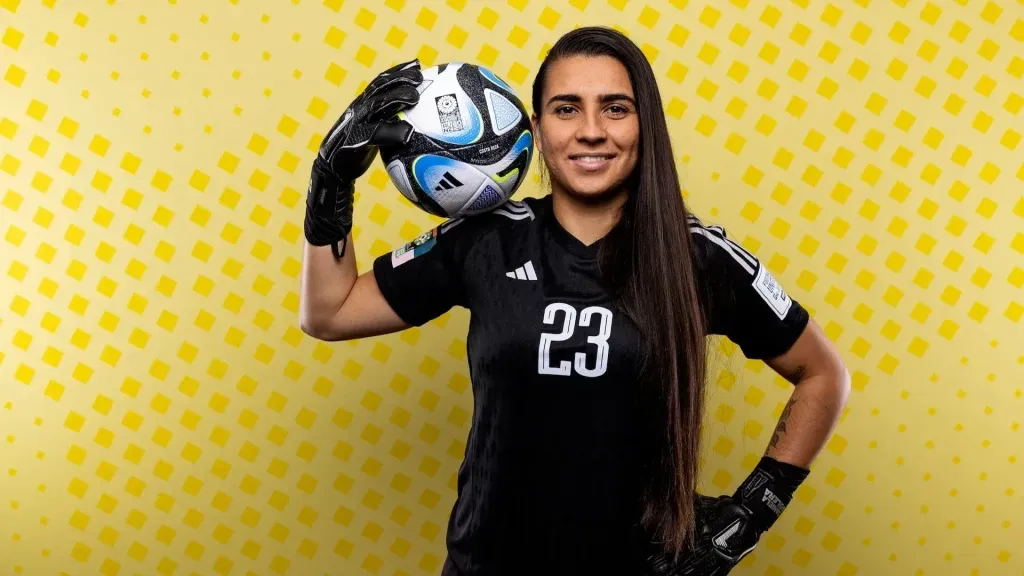 Daniela Solera con la Selección de Costa Rica