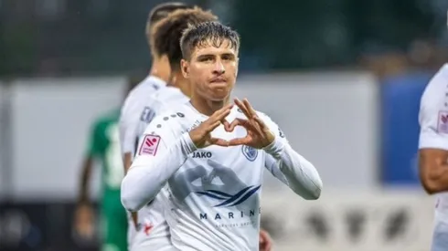 Anthony Contreras volvió a marcar para el Riga de Lituania.