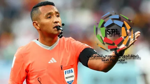 Iván Barton dirigirá un partido de la liga de Arabia Saudita.