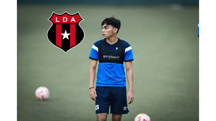 Leonardo Menjívar jugará en la Liga Deportiva Alajuelense