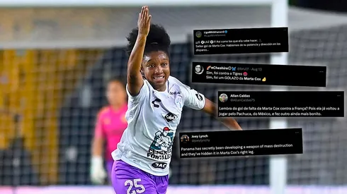 Marta Cox volvió a sorprender al mundo fútbol