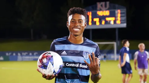 Alenis Vargas fue la figura con tres goles para el Sporting Kansas City II.