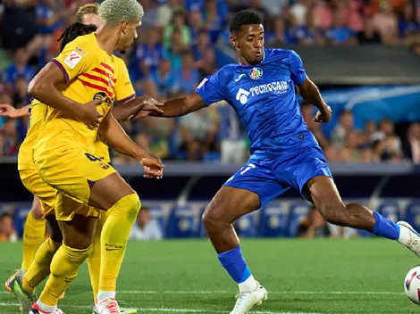 Choco Lozano debutó con Getafe en el juego ante el Barcelona