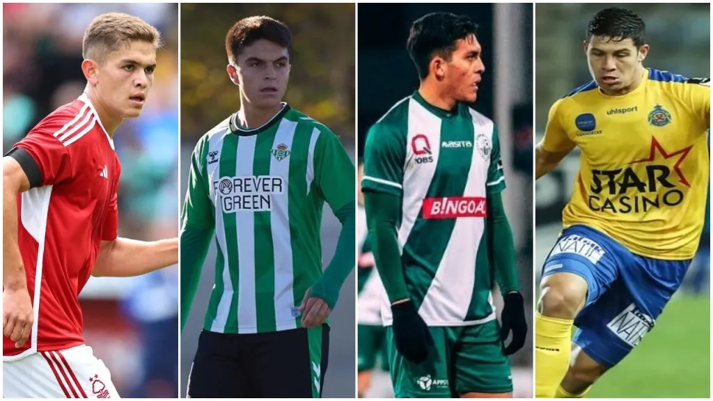 Los 4 jugadores que se fueron de Alajuelense a Europa.